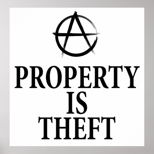 Anarchy quote poster (Voorkant)