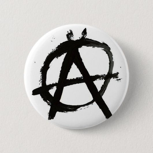 Anarchy Rulez Ronde Button 5,7 Cm (Voorkant)