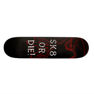 Anarchy Sk8 of Die Infra Red Persoonlijk Skateboard