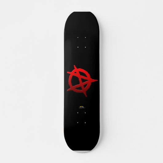 Anarchy Skeateboard Skateboard (Voorkant)