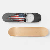 Anarchy Skull Skateboard (Horizontaal)