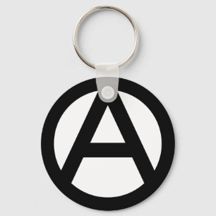 Anarchy Symbol Sleutelhanger