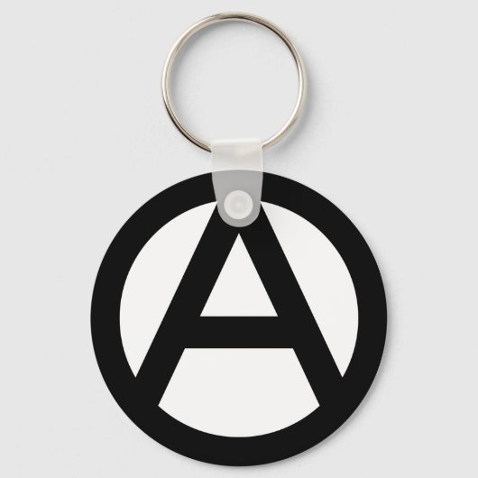 Anarchy Symbol Sleutelhanger (Voorkant)