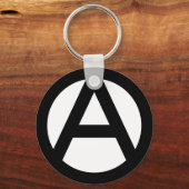 Anarchy Symbol Sleutelhanger (Voorkant)