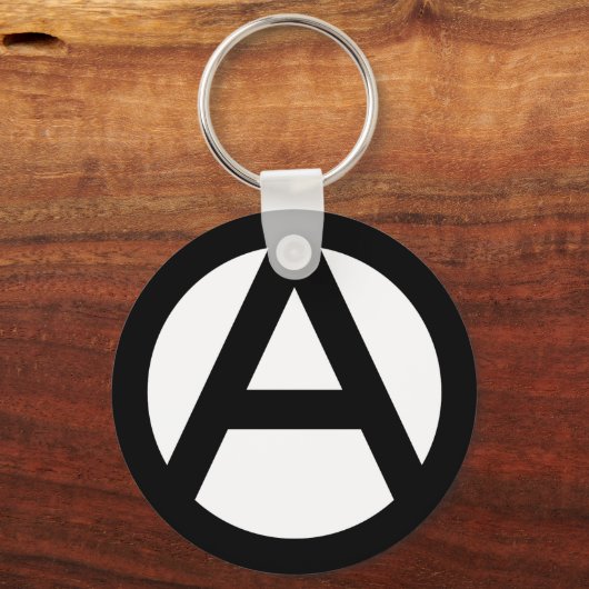 Anarchy Symbol Sleutelhanger (Voorkant)