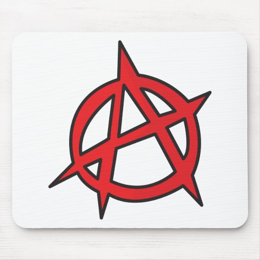 Anarchy Symbole Muismat (Voorkant)