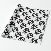 Anarchy-symbool Cadeaupapier (Uitgerold)