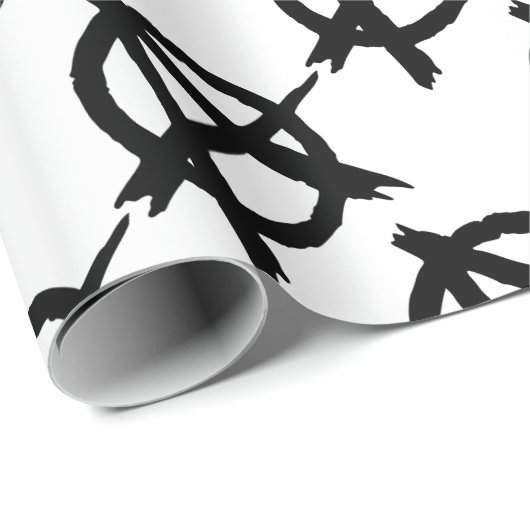 Anarchy-symbool Cadeaupapier (Rol Hoek)