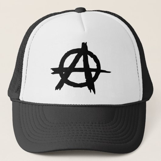 Anarchy-symbool Trucker Pet (Voorkant)