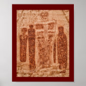 Anasazi Rock Art Poster (Voorkant)