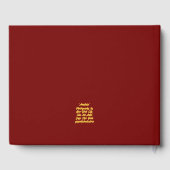 Anastaise Gastenboek (Achterkant)