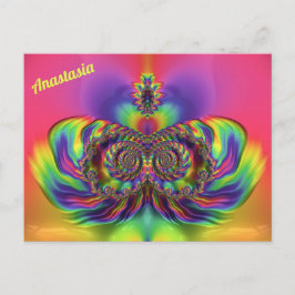 ANASTASIA ~ 3D Design Pattern ~ Multi Colours Briefkaart