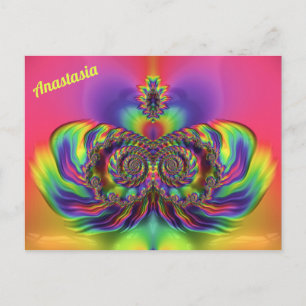 ANASTASIA ~ 3D Design Pattern ~ Multi Colours Briefkaart