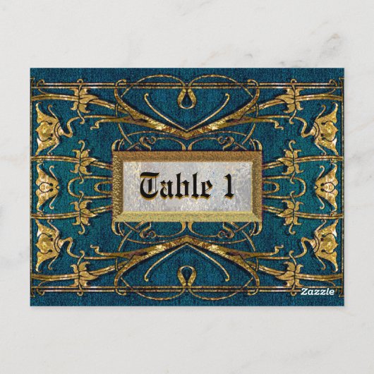 Anastasia Daphne Victoriaans Briefkaart (Achterkant)