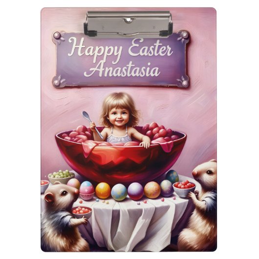 ANASTASIA ~ GELUKKIG PASEN ~ Wombats ~ Klembord (Voorkant)