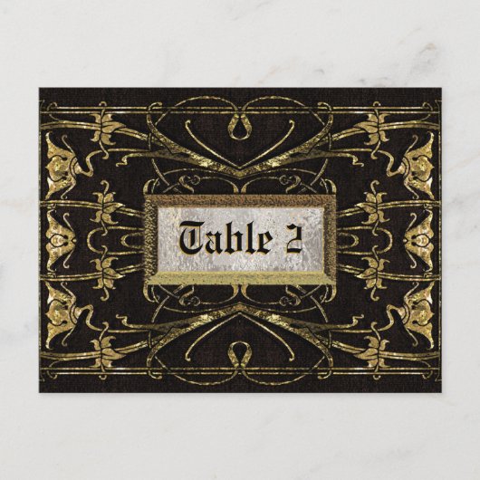 Anastasia.Gordan Victoriaans Briefkaart (Voorkant)