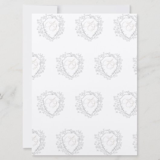 Anastasia & John Custom Wedding Dank u Kaart (Achterkant)