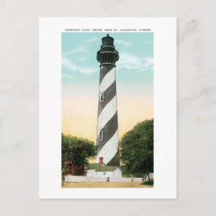 Anastasia Light House, St. Augustine, FL Briefkaart