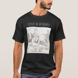 Anastasia Pencil Schetch Mannen Basic Dark T-Shirt
