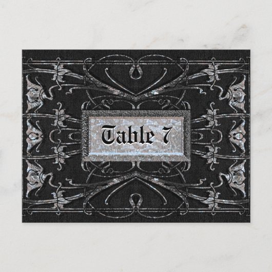 Anastasia Raven Victoriaans Briefkaart (Voorkant)