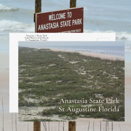 Anastasia State Park St Augustine FL Fotografisch Briefkaart