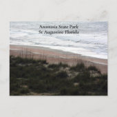 Anastasia State Park St Augustine Florida Reizen Briefkaart (Voorkant)