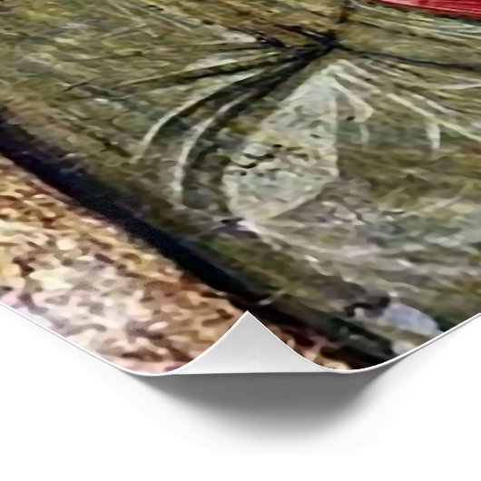 Anastasia van Sirmium Orthodox Christelijk Icoon Perfect Poster (Hoek)