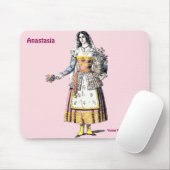ANASTASIA ~ Young Vrouw CORFU ~ Personalized Muismat (Met muis)