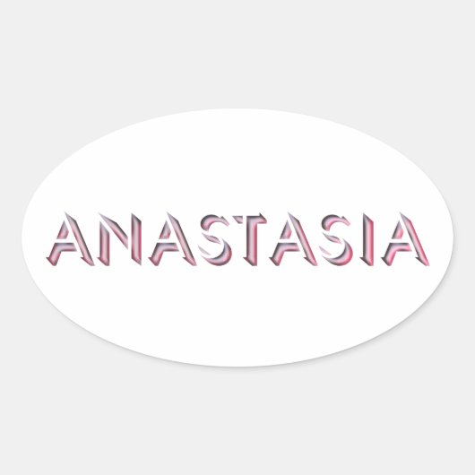 Anastasie sticker (Voorkant)
