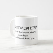 Anatidaephobia Koffiemok (Voorkant links)