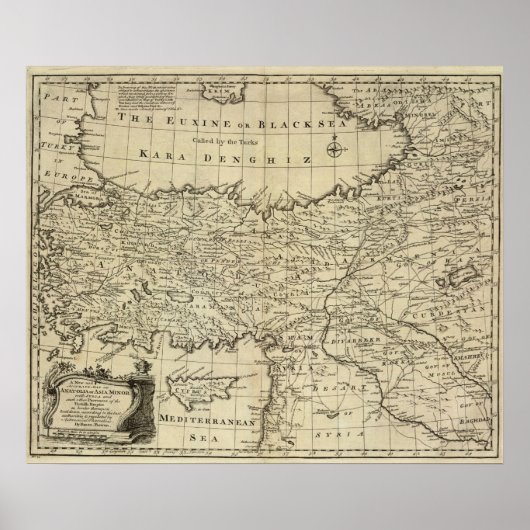 Anatolia, Syrië Poster (Voorkant)