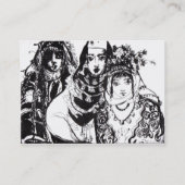 ANATOLIAANSE MEISJES VISITEKAARTJE (Achterkant)