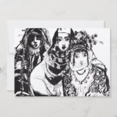 ANATOLIAN GIRLS Red Black Florence Monogram (Voorkant)