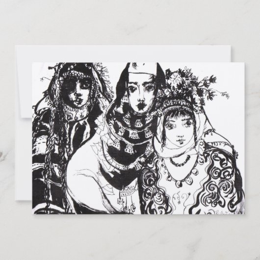 ANATOLIAN GIRLS Red Black Florence Monogram (Voorkant)