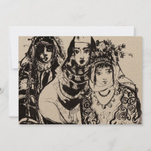 ANATOLIAN GIRLS Red Black Florence Monogram