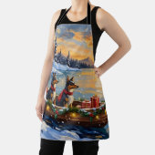 Anatolian Shepherd Christmas Boat Holiday Schort (Insitu)