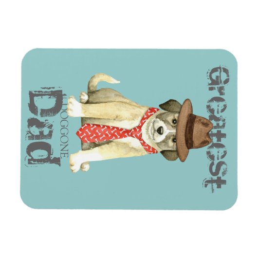 Anatolian Shepherd Dad Magnet Magneet (Horizontaal)