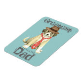 Anatolian Shepherd Dad Magnet Magneet (Linkerzijde)