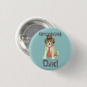 Anatolian Shepherd Dad Pinback Button (Voorkant /achterkant)