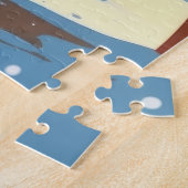 Anatolian Shepherd Dog Christmas Snow Holiday Legpuzzel (Zijkant)