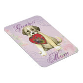 Anatolian Shepherd Dog Heart Mama Magneet (Rechterzijde)