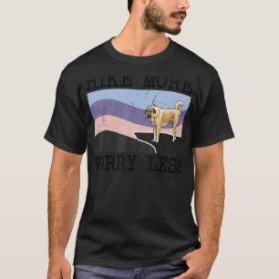 Anatolian Shepherd Dog Hike More Worker Less Graph T-shirt