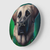 Anatolian Shepherd dog in St. Patrick's Day Dress Grote Klok (Hoek)