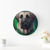 Anatolian Shepherd dog in St. Patrick's Day Dress Grote Klok (Huis)