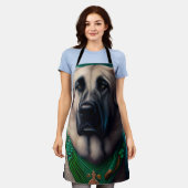 Anatolian Shepherd dog in St. Patrick's Day Dress Schort (Gedragen)