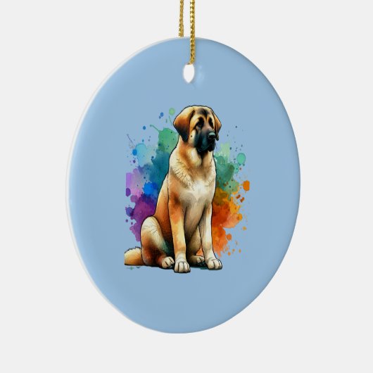 Anatolian Shepherd Dog Keramisch Ornament (Rechts)
