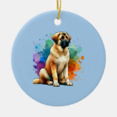 Anatolian Shepherd Dog Keramisch Ornament (Voorkant)