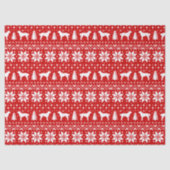 Anatolian Shepherd Dogs-kerstpatroon Tissuepapier (Voorkant)