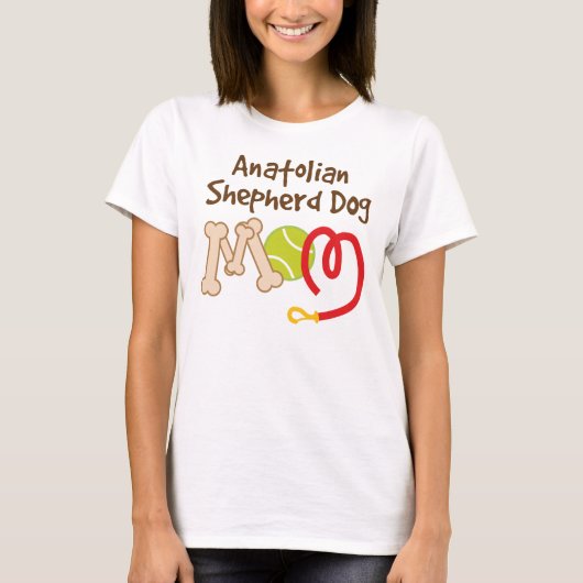 Anatolian Shepherd Hondenras Mam Gift T-shirt (Voorkant)