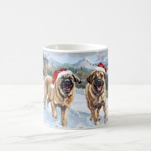 Anatolian Shepherd kerst Koffiemok (Center)